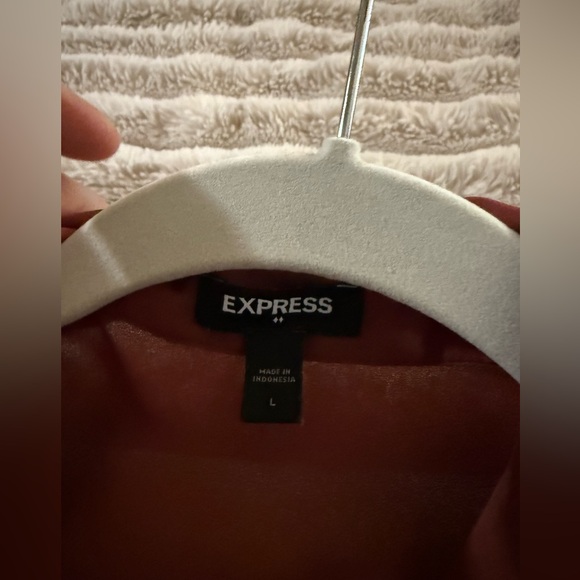 Express top. Size large. Burnt orange color - Picture 2 of 3